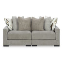 Benchcraft Aslan Court 20305S1 2 pc Loveseat Sectional IMAGE 1