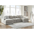 Benchcraft Aslan Court 20305S5 4 pc Sofa Pit Sectional IMAGE 2