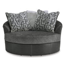 Benchcraft Brixley Pier 2990621 Oversized Swivel Accent Chair IMAGE 2