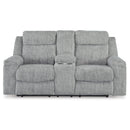 Benchcraft Buntington 3400494 Double Reclining Loveseat with Console IMAGE 2