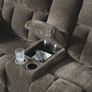 Signature Design by Ashley Frohn 3740794 Double Reclining Loveseat with Console IMAGE 8