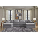 Signature Design by Ashley Modmax 92104S19 4 pc Pit Sectional IMAGE 2