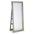 Signature Design by Ashley Evesen A8010379 Floor Standing Mirror with Storage IMAGE 1