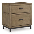 Benchcraft Tomtyn B622-92 Two Drawer Night Stand IMAGE 1