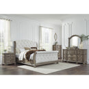 Signature Design by Ashley Ardenfield B944B5 California King Upholstered Sleigh Bed IMAGE 10