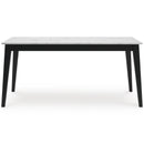 Signature Design by Ashley Jettaya D494-25 Rectangular Dining Room Table IMAGE 2