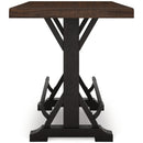 Signature Design by Ashley Valebeck D546-33 Rectangular Dining Room Counter Table IMAGE 3