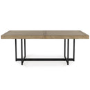 Signature Design by Ashley Tomtyn D622-35 Rectangular Dining Room Extension Table IMAGE 4