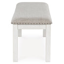 Signature Design by Ashley Robbinsdale D642-00 Large Upholstered Dining Room Bench IMAGE 3