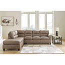 Signature Design by Ashley Navi 94004S1 2 pc Sectional Sofa Chaise IMAGE 4