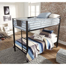 Signature Design by Ashley Dinsmore B106B9 Twin over Twin Bunk Bed and 2 Mattresses IMAGE 4
