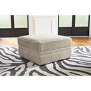 Benchcraft Calnita 20502U1 Oversized Swivel Chair and Ottoman IMAGE 3