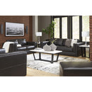 Signature Design by Ashley Amiata 57405U3 Oversized Chair and Ottoman IMAGE 5