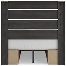 Signature Design by Ashley Hollivern B2108B16 Full Panel Bed with Storage IMAGE 6