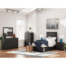 Signature Design by Ashley Hollivern B2108B18 Twin Panel Bed with Storage IMAGE 10