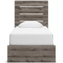 Signature Design by Ashley Graystorm B2405B18 Twin Panel Storage Bed IMAGE 3