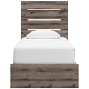 Signature Design by Ashley Graystorm B2405B19 Twin Panel Bed with Storage IMAGE 3