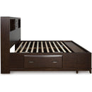 Signature Design by Ashley Vanmore B479B7 California King Storage Bed IMAGE 4