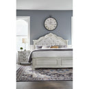 Benchcraft Montelaine B795B2 Queen Upholstered Panel Bed IMAGE 8