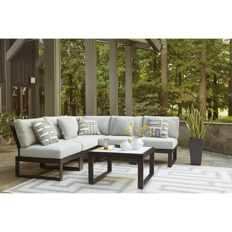 Signature Design by Ashley Beachloft P490-708 Square Cocktail Table IMAGE 12