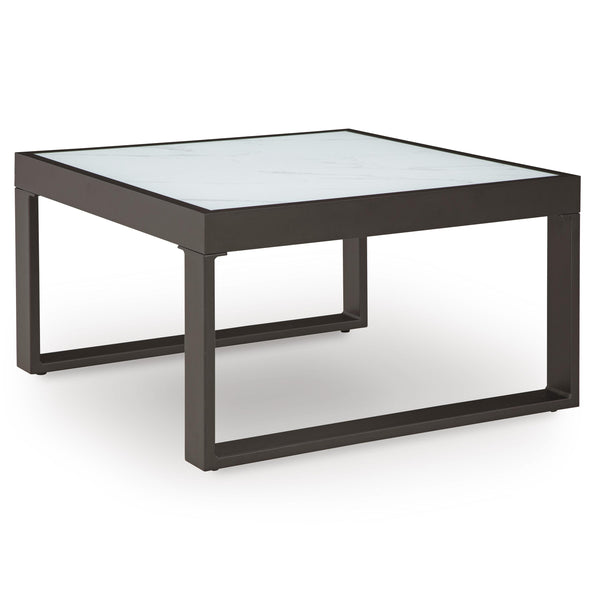 Signature Design by Ashley Beachloft P490-708 Square Cocktail Table IMAGE 1