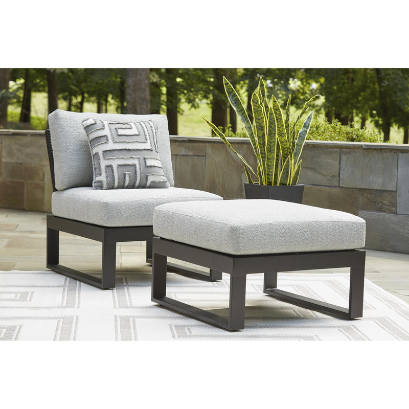 Signature Design by Ashley Beachloft P490-814 Ottoman with Cushion IMAGE 4