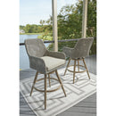 Signature Design by Ashley Seton Creek P798-130 Barstool with Cushion IMAGE 4