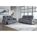 Signature Design by Ashley Studio Cave PC4980215 Power Reclining Sofa with Adjustable Headrest IMAGE 14