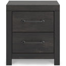 Signature Design by Ashley Hollivern PCB2108-92 Two Drawer Night Stand IMAGE 3
