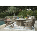 Signature Design by Ashley Cliff Trails PCP690-772 Square Fire Pit Table IMAGE 15