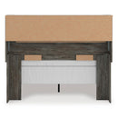 Signature Design by Ashley Frandern B4480B3 Full Bookcase Panel Bed IMAGE 4