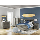 Signature Design by Ashley Frandern B4480B9 Full Bookcase Panel Bed with Storage IMAGE 7