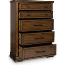 Signature Design by Ashley Taffenbrook B849-46 Five Drawer Chest IMAGE 2