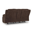 Signature Design by Ashley Free Wake PC2140696 Double Reclining Power Loveseat with Console IMAGE 3