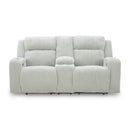 Signature Design by Ashley Forest Lake PC6420318 Power Reclining Loveseat with Console and Adjustable Headrest IMAGE 3