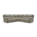 Signature Design by Ashley Narwhal Place PC99201S8 5 pc Power Reclining Sectional IMAGE 1