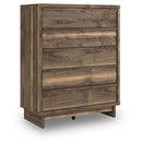 Signature Design by Ashley Chirason PCB3367-345 Five Drawer Wide Chest IMAGE 1