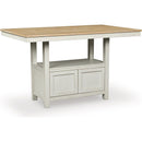 Signature Design by Ashley Purlaney PCD627-13 Rectangular Dining Room Counter Table IMAGE 1