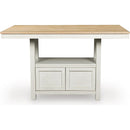 Signature Design by Ashley Purlaney PCD627-13 Rectangular Dining Room Counter Table IMAGE 2