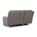Signature Design by Ashley 5Z-Comfort PCU1090018 Power Reclining Loveseat with Console and Adjustable Headrest IMAGE 3