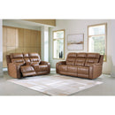 Signature Design by Ashley Knightington PCU1160018A Power Reclining Loveseat Audio Console IMAGE 13