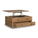 Signature Design by Ashley Sharlance T655-9 Lift Top Cocktail Table IMAGE 2