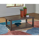 Signature Design by Ashley Breckington T656-1 Rectangular Cocktail Table IMAGE 6