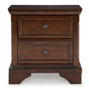 Signature Design by Ashley Trellington B716-92 Two Drawer Night Stand IMAGE 3