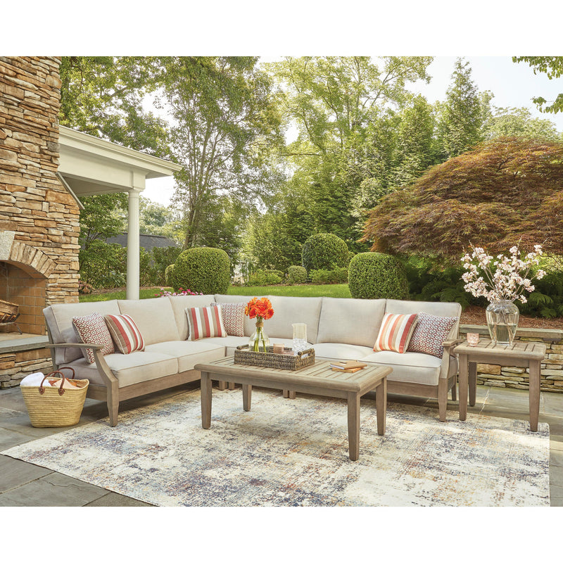 Signature Design by Ashley Clare View P801P11 4 pc Outdoor Sectional IMAGE 6