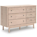 Signature Design by Ashley Arloster PCB1566-221 Six Drawer Dresser IMAGE 1