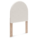 Signature Design by Ashley Arloster PCB1566-53 Twin Upholstered Panel Headboard IMAGE 1