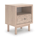 Signature Design by Ashley Arloster PCB1566-91 One Drawer Night Stand IMAGE 1