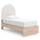 Signature Design by Ashley Arloster PCB1566B2 Twin Upholstered Panel Bed IMAGE 1