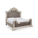 Signature Design by Ashley Bruchandi PCB948B4 King Upholstered Panel Bed IMAGE 1